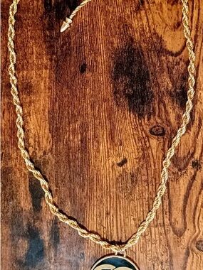 Chanel Vintage Gold Rope Chain